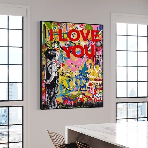 2025年 グラフィティアート油絵 手作り抽象グラフィティアート