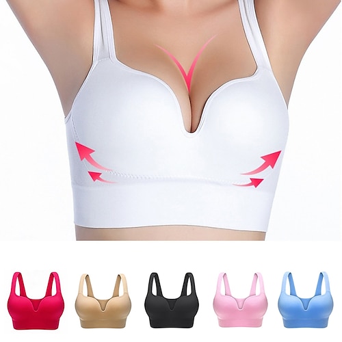 

Sports Bra Hollow Mesh Back Sports Bra Fitness Yoga Vest Shockproof Yoga Bra Without Steel Ring