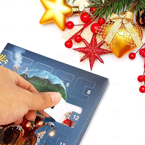  Χριστουγεννιάτικα Βραχιόλια Ημερολογίου Advent 2025 για Κορίτσια 24 Ημέρες Αντίστροφης Μέτρησης Χριστουγέννων DIY Σύνολο Κατασκευής Κοσμημάτων Δώρο 22 Χάντρες Γοητείας 2 Βραχιόλια για Παιδιά Έφηβες