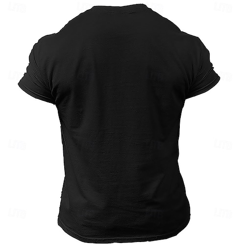  Férfi Család Vicces szleng Póló Rövid ujjú póló 3D nyomtatás Terített nyak Ing Divat Napi Utca Napi Fekete Rubin Medence Nyár Tavasz Ruházat S M L XL XXL XXXL 4XL