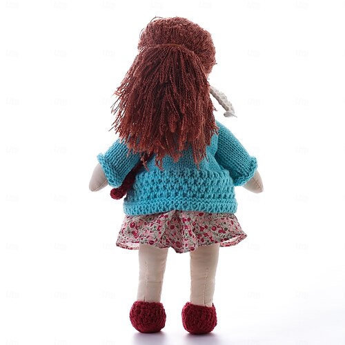 Poupée Waldorf faite à la main, bébé fille avec des vêtements confortables - Poupée en peluche douce de 11,8 pouces avec boîte-cadeau pour les tout-petits, cadeau de Noël idéal pour les filles  Poupée Waldorf faite à la main, bébé fille avec des vêtements confortables - Poupée en peluche douce de 11,8 pouces avec boîte-cadeau pour les tout-petits, cadeau de Noël idéal pour les filles