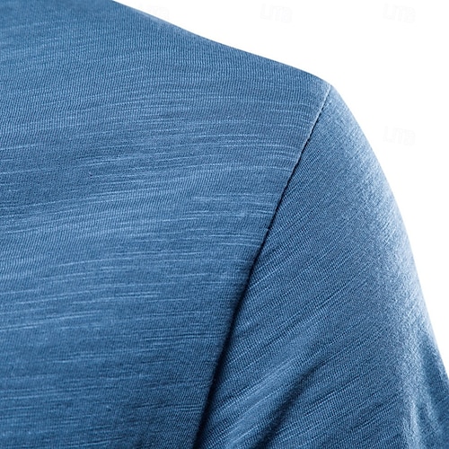  男性用 Tシャツ モイスチャーウィッキングシャツ 半袖 Ｖネック 夏 春 平織り レトロ風 ベーシック カジュアル Ｖネック ビンテージ ストリート カジュアル ブラック ホワイト ルビーレッド メンズトップTシャツ