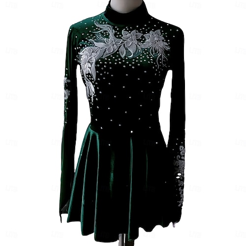 black ice dance dress Mondor Essentials Mirella Skating Dress