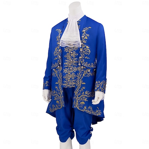  Princ Adam předvečer Všech svatých Úbory Obleky a blejzry Plesové šaty Kráska a zvíře Pár Karnevalový kostým cosplay Dospělé Pánské předvečer Všech svatých Karneval Výkon Párty Jednoduch