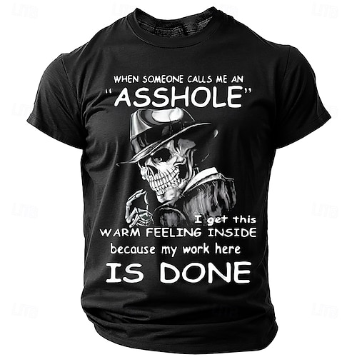  Herren Unhöfliches Anstößiges Lustiges T-Shirt Kurzarm T-Shirt 3D Druck Rundhals T-Shirt Mode Alltag Straße Alltag Schwarz Blau Grün Sommer Frühling Bekleidung Apparel S M L XL XXL XXXL