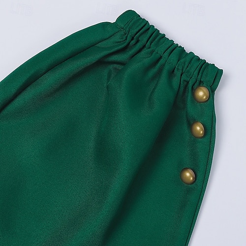  St. Patrick 2026 Irish Carnival Blouse / Shirt Outfits Tailcoat Retro Vintage Rococo Victorian Adults' Men's Carnival Mardi Gras St. Patrick's Day Party Performance Masquerade Easy Carnival Costume