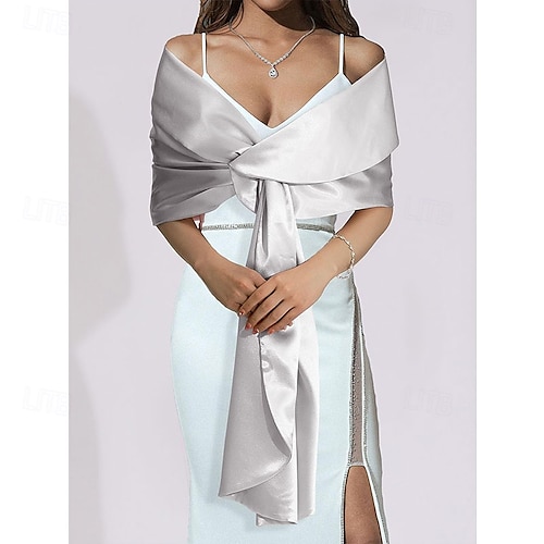 silver wrap for dress BANETTETA Silver Shawls and Wraps for Evening Dresses Silver for Formal Dress Shawl for Evening Wear Transparent Scarf for Dresses Womens Shawl for Wedding Guest at Amazon Women's Clothing store