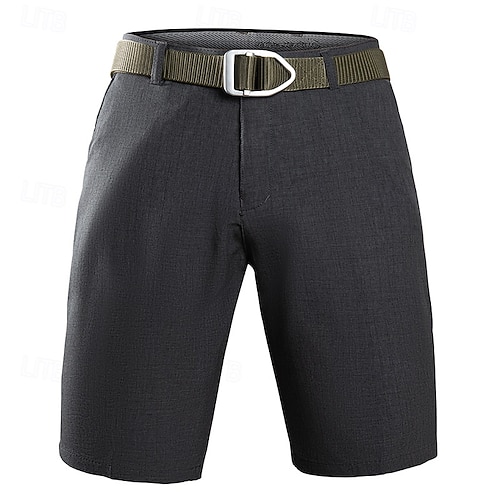 slim fit dress slacks Smoke Move Light Grey Dress Shorts main image 0