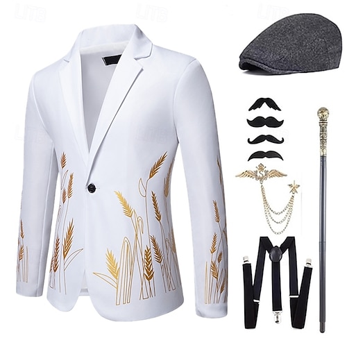 mens dress for great gatsby party Gatsby Men's Black Tailcoat n Swoop Vest