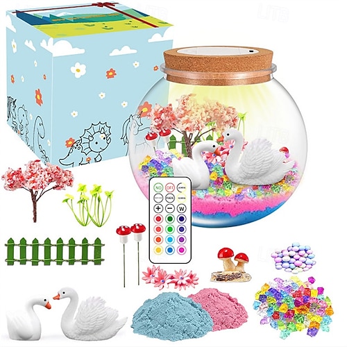 Kit De Terrario Con Dinosaurio Luminoso Para Niños | Cuotas sin interés
