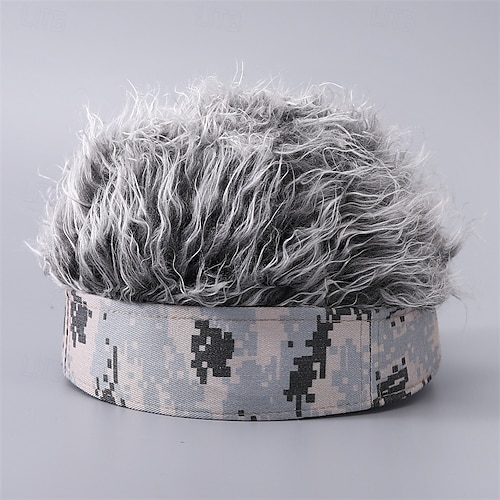 Homme Chapeau à visière avec perruques à pointes Visière en cheveux synthétiques Perruque Homme Chapeau de Soleil Perruque Chapeau Perruque de golf avec chapeau Café Gris 100% Coton Sexy Mode Homme Chapeau à visière avec perruques à pointes Visière en cheveux synthétiques Perruque Homme Chapeau de Soleil Perruque Chapeau Perruque de golf avec chapeau Café Gris 100% Coton Sexy Mode