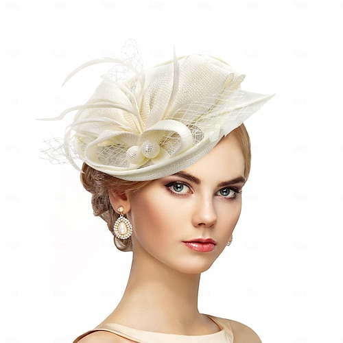 Small Tea Party Hat - 2025 Kentucky Derby Fascinator Pillbox 