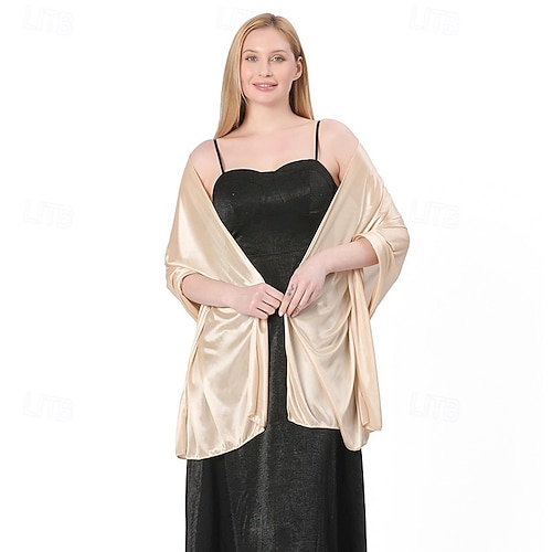 white christmas dresses Bernadette Chiffon Shawl Wrap main image 1