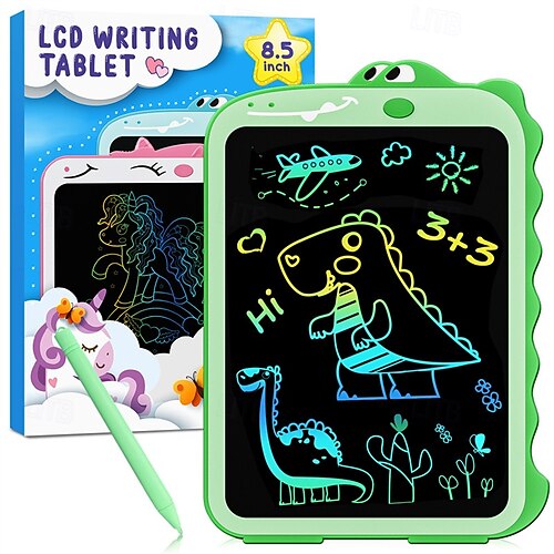 Tableau d'écriture LCD intelligent pour enfants Tableau d'écriture électronique Tableau à dessin pour l'éducation précoce des enfants de 1 an