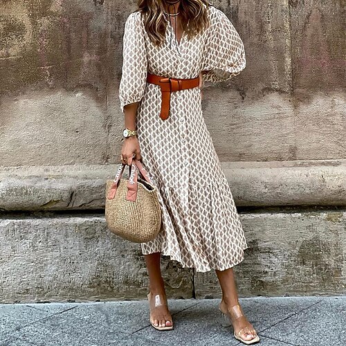 inexpensive midi dresses Women's Women's Midi Dresses: Casual, Work