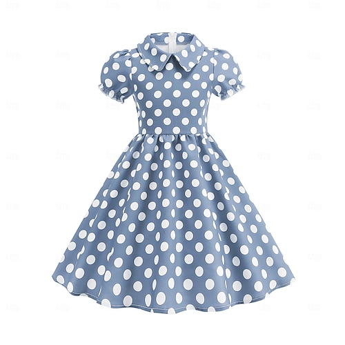 grease homecoming dresses Polka Dots Retro Vintage 1950s Grease Outfits Knee Length Dress Rockabilly  Halter Polka Dot Fancy Dress Women's Homecoming Adults' Dress Homecoming  Dresses Summer 2026