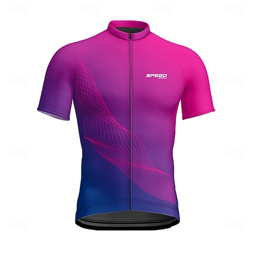 Férfi Biciklis ruházat Mértani Rövid ujjú Kerékpár Póló Dzsörzé 3 hátsó zsebbel Hegyi biciklizés Gyors szárítás Anatómiai tervezés Bélfonalszövet Légáteresztő Sport Burgundi vörös Tengerészkék Bíbor Férfi Biciklis ruházat Mértani Rövid ujjú Kerékpár Póló Dzsörzé 3 hátsó zsebbel Hegyi biciklizés Gyors szárítás Anatómiai tervezés Bélfonalszövet Légáteresztő Sport Burgundi vörös Tengerészkék Bíbor