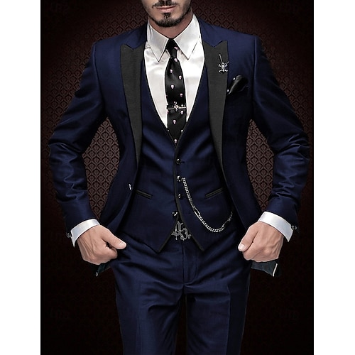  costume de bal pentru bărbați gri burgundă costume de petrecere de nuntă smoking 3 piese de culoare solidă afaceri zilnice plus marimea un singur piept cu un singur buton