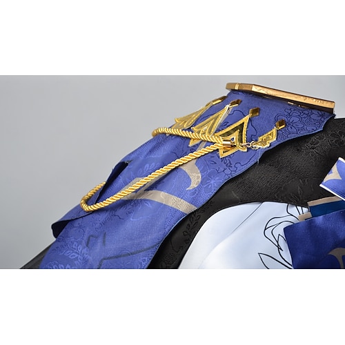  Genshin Impact Clorinde Anime Cosplay Kostüm Outfits Cosplay-Anzüge Videospielkostüme Halloween Karneval Party Comic-Konzert Kostüm Für Damen Erwachsene