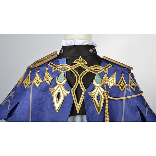  Genshin Impact Clorinde Anime Cosplay Kostüm Outfits Cosplay-Anzüge Videospielkostüme Halloween Karneval Party Comic-Konzert Kostüm Für Damen Erwachsene