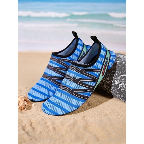 Schnelltrocknende Wasserschuhe für Damen mit weiter Passform – leichte Barfuß-Aquasocken für Strand, Schwimmen, Surfen, Yoga und Wassersport