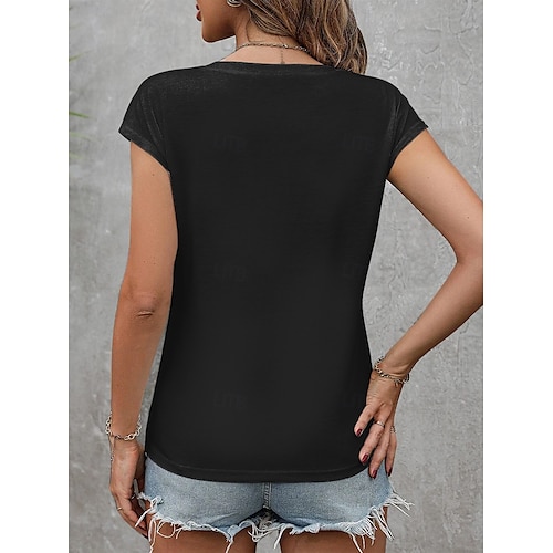  rainbow lil dragonz by sheena pike dame camisole tank top ombre graphic animal stilig casual ermeløs v-hals vanlige topper daglig trykk svart sommer vår