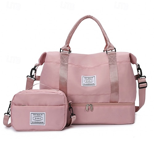 crossbody travel duffle bag OLEADA AnyWear AnyDuffle in Tokyo at Nordstrom A sleek personal item with the packing power of a checked bag Paul Smith Brown Leather Duffle
