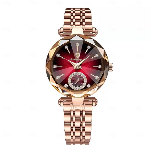Orologio Da Polso Uomo In Acciaio Inox Al Quarzo - Impermeabile, Quadrante 40mm, Vetro Minerale, Con Scatola Regalo - 5