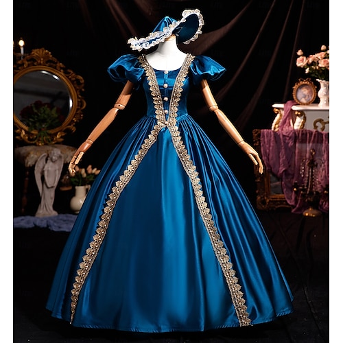 knee length dresses for ladies Simplicity Misses 18th Century Costumes-6-8-10-12-14