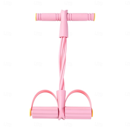  Fitness Resistance Bands,6 Tube Pedal Ankle Puller,Strong Tension Bands for Training,Stretch Bands for Exercising Legs and Arms