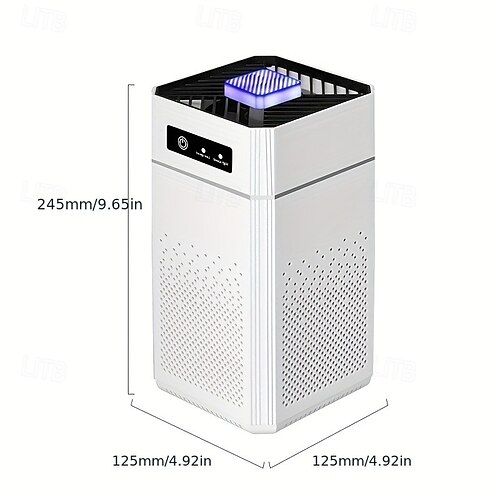  Negative Ion Air Purifier With Filter Cartridge Air Purifier For Whole House Negative Ion Germicidal Deformaldehyde Filter Sterilization And Deodorization Smart Mute Deodorizer