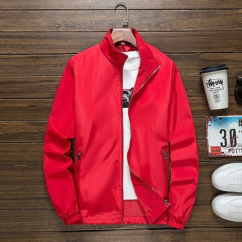 Men's Lightweight Jacket Outdoor Jacket Summer Jacket Vacation