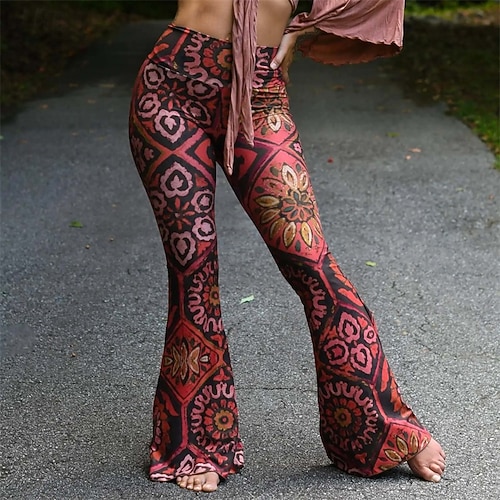 custom culture bontage flare pants custom culture tribal flare