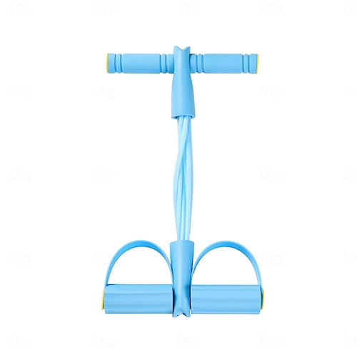  Fitness Resistance Bands,6 Tube Pedal Ankle Puller,Strong Tension Bands for Training,Stretch Bands for Exercising Legs and Arms