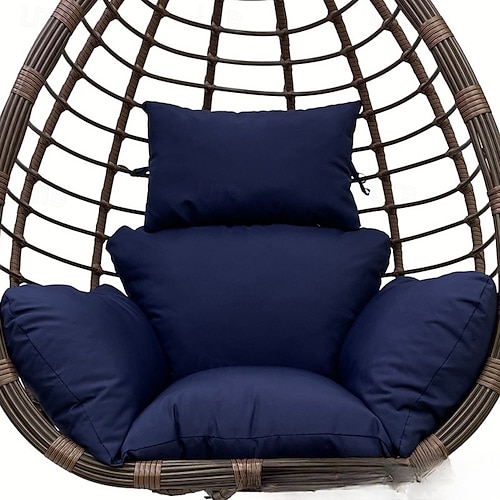 Egg Chair Cushion Replacement, Foldable Waterproof Hanging Basket