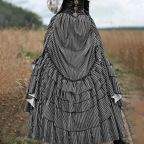 casual 1800s dresses Nuoqi Victorian Dress for Women Edwardian Costume 2-Piece Renaissance Blouse Skirt Ball Gowns Red S : Clothing, Shoes & Jewelry pattern pieces Casual 1900s Dresses Casual 1800s