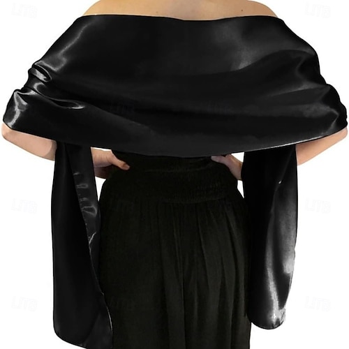 Shawls and Wraps for Evening Dresses Satin Women Long Scarf Wedding Guest Shawl Shawls and Wraps for Evening Dresses Satin Women Long Scarf Wedding Guest Shawl