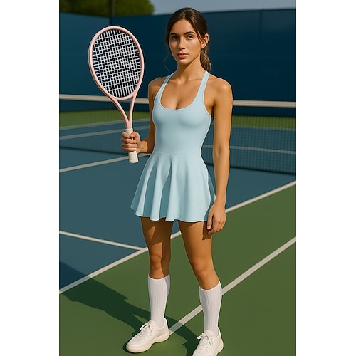 sachin and babi light blue dress adidas TANK TENNIS DRESS - Blue