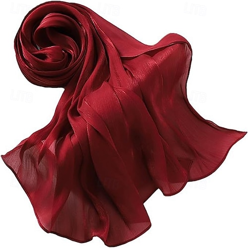 green emerald velvet dress Elizabetta Isabella - Silk Scarf/Shawl for Women