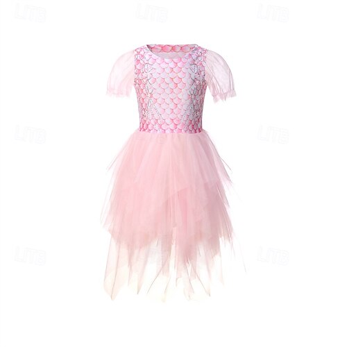 strapless open back dress Baby Girl One-year-old Princess Dress Birthday Party Dress Girls Chri   marryshe