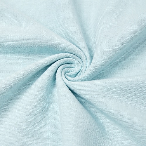  Per uomo Maglietta Maglietta in lino Maniche Corte Scollo a V Estate Semplice Moda Designer Essenziale Morbido Vacanza Casual Quotidiano Spiaggia Blu chiaro Bianco Rosa Maglietta Top per Uomo