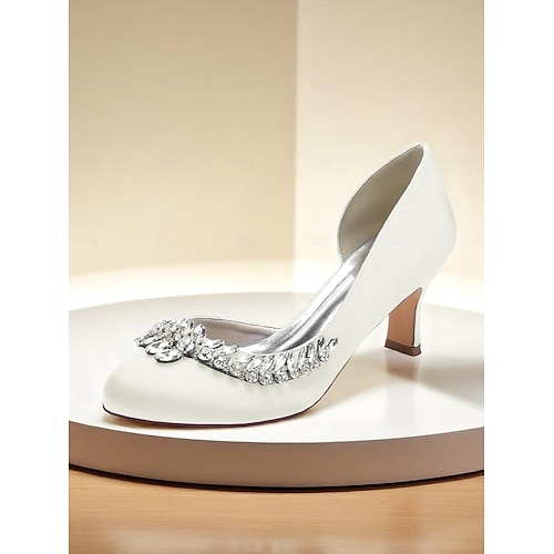 silver dress shoes with kitten heels silver heels: Women's Shoes