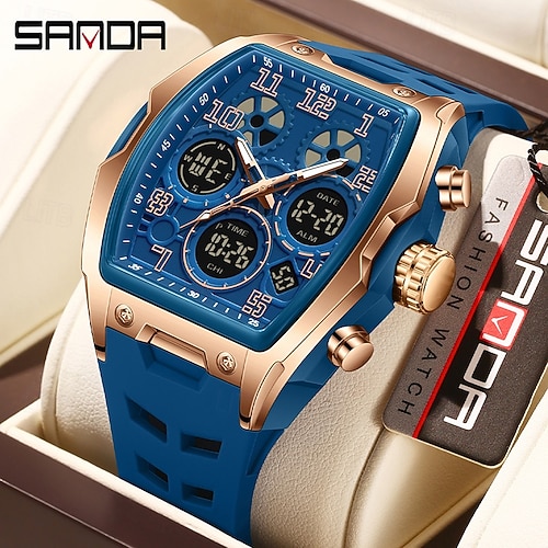SANDA 6266 Men's Electronic Watch Sports Multifunctional