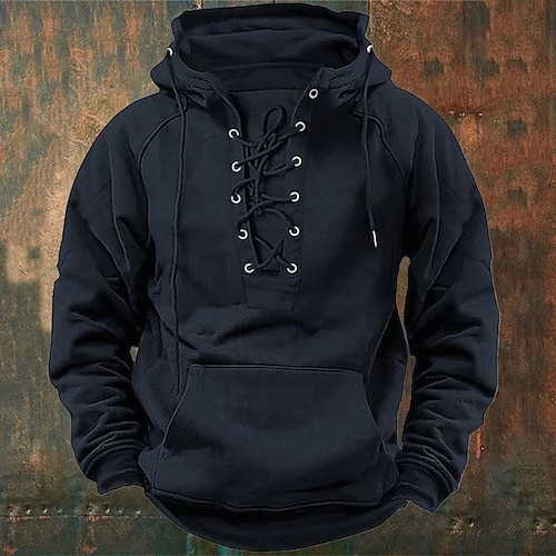 Miesten huppari kiristysnyörillä varustetut hupparit musta pinkki armeijan vihreä sininen khaki hupullinen yksivärinen etutasku urheilu ulko- päivittäin loma katutyyli perus rento syksy talvi vaatteet vaatteet hupparit collegepaidat  Miesten huppari kiristysnyörillä varustetut hupparit musta pinkki armeijan vihreä sininen khaki hupullinen yksivärinen etutasku urheilu ulko- päivittäin loma katutyyli perus rento syksy talvi vaatteet vaatteet hupparit collegepaidat