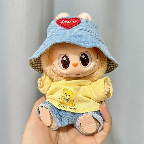 Set Vestiti Per Bambole Di Peluche Da 17 Cm – Abiti Per Generazioni 1/2/3, In Poliestere, Per Gioco, Collezione O Fotografia (colore Marrone)