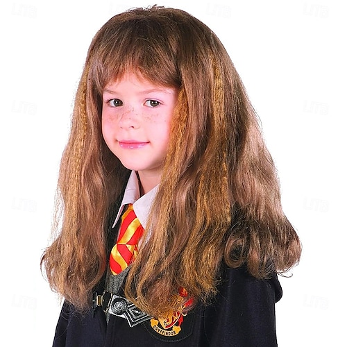 Perruques Cosplay Hermione Granger Halloween