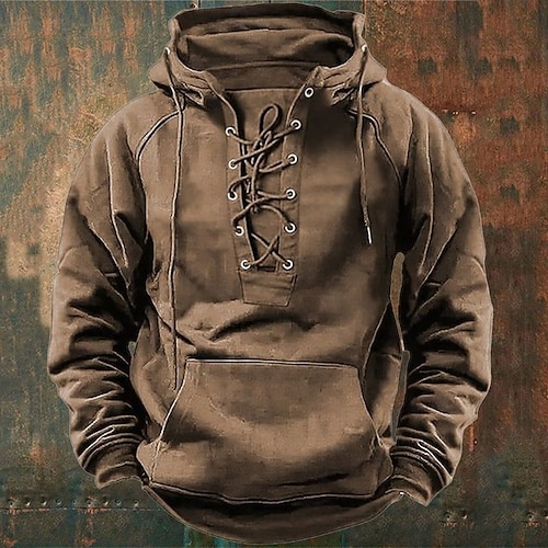 Miesten huppari kiristysnyörillä varustetut hupparit musta pinkki armeijan vihreä sininen khaki hupullinen yksivärinen etutasku urheilu ulko- päivittäin loma katutyyli perus rento syksy talvi vaatteet vaatteet hupparit collegepaidat  Miesten huppari kiristysnyörillä varustetut hupparit musta pinkki armeijan vihreä sininen khaki hupullinen yksivärinen etutasku urheilu ulko- päivittäin loma katutyyli perus rento syksy talvi vaatteet vaatteet hupparit collegepaidat