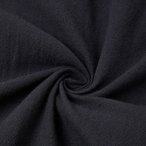  Per uomo Camicia Camicia di lino Camicia Estiva Camicia da Spiaggia Camicia vintage Maglietta senza maniche Semplice Quotidiano Abbigliamento casual alla moda Nero Bianco Azzurro cielo Cachi Senza