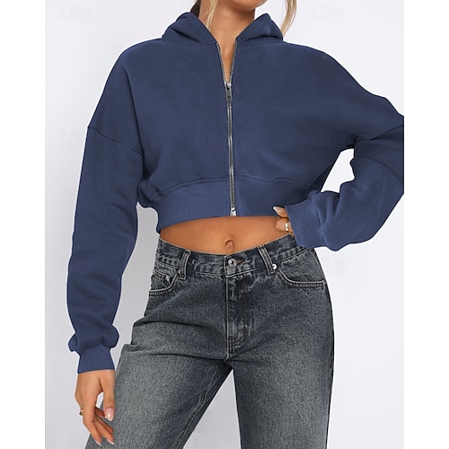 Womens Activewear Running Jumper With Zip Pockets RBX Active