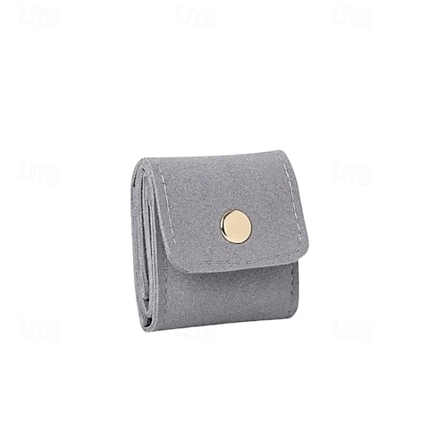 MSLSOZ Sac à Bijoux De Voyage Avec Fermeture éclair, Mini Pochette à